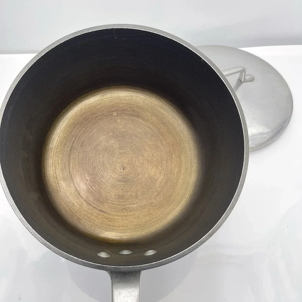 Vintage 5245 Magnalite GHC Anodized Aluminum 3 Quart Saucepan Pot with Lid USA